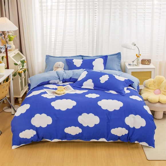 TIMIFIS Duvet Cover Single Size,Duvet Cover Set With Buttons Closure, Ultra Soft Washed Microfiber Bedding Comforter Cover With 2 Pillowcases For All Season -