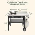 thumbnail image 2 of Cuisinart Outdoor Wok Station, with 14” Carbon Steel Wok, 2 of 5