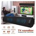 thumbnail image 2 of TV Sound Bar Speaker With Wired Digital Optical Audio R-C-A A-U-X USB TF Card Input With Remote Bass Stereo Surround Voice ,High Sound, 2 of 6