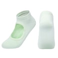 thumbnail image 1 of Ladies' Solid Color Backless Grip Socks Yoga Ankle Sports Socks Ladies' Anti Slip Slippers Socks, 1 of 2