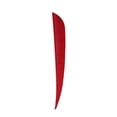 thumbnail image 4 of Langgg 12 Pieces Archery Hunting Arrow Feather Fletching Right Wing Fletches 4 inch Red, 4 of 9