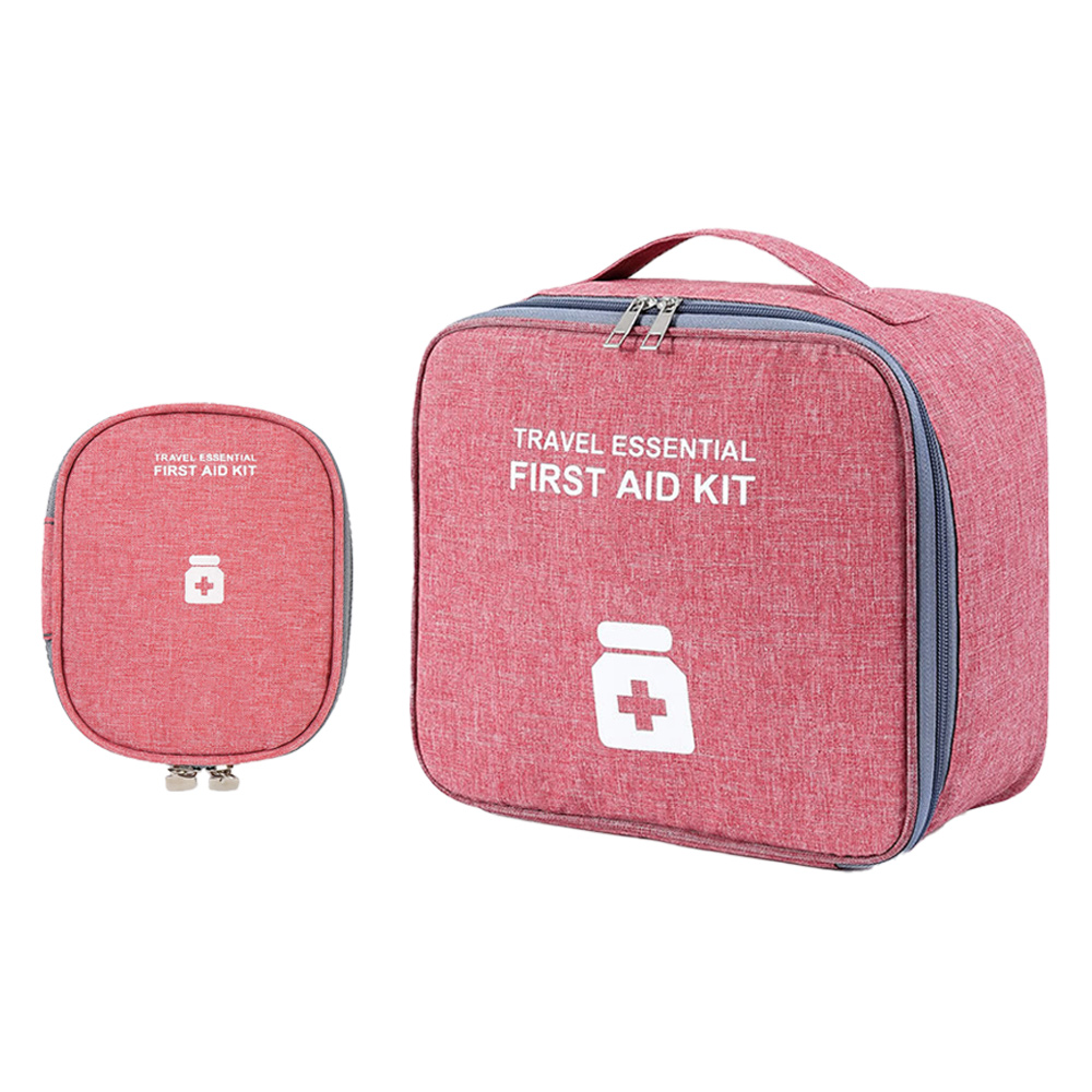 Empty First Aid Bags, Travel Medicine Bag, Medical Supplies Organizer Bag, Portable Kit for Traveling, Car, Home