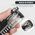 thumbnail image 3 of SAMNIU 2 Pack of Torch Lighter, Triple Jet Flames, Visible Gas Tank, Butane Gas Refillable, Windproof Pocket Lighters for Candle, Men’s Gift (Gas not Included), 3 of 7