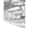 thumbnail image 5 of GRACE & GRANDEUR Grande Taille pour Femmes Veste à Paillettes Fête Ouverte devant Boléro à Manches Longues Veste Courte Argent 4X, 5 of 5