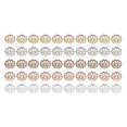 thumbnail image 2 of 1000PCS 7MM DIY Accessories Material Natural Beads Flower Caps Spacer Pendant Hollow End Caps Jewelry Charm (Assorted Color), 2 of 6