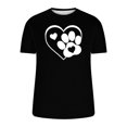 thumbnail image 5 of FAIWAD Men Summer Tops Short Sleeve Round Neck Printed T-Shirts Slim Stretch Workout Tops, 5 of 5