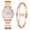 C, variante sur TopLLC Montre pour Femme à Lecture Facile Montre-Bracelet Style Décontracté Mode pour Femme Montre en Alliage à Quartz, Cadeau d'Anniversaire pour Fille Montre de Mode pour Femmes