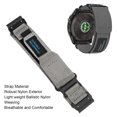 thumbnail image 3 of Nylon Replacement Band, Nylon Watch Band 26mm Adjustable Compatible  for Sports Watch Black,OD Green,Gray, 3 of 7