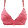 thumbnail image 2 of TIMIFIS Womens Plus Size Bra,Woman's Gathered Together Large Size Daily Bra Underwear No Rims Everyday Adjusting Bralette, 2 of 3