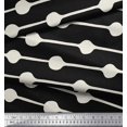 thumbnail image 2 of Soimoi Viscose Chiffon Fabric Dot & Snow Flakes Floral Print Fabric by Yard 42 Inch Wide, 2 of 5