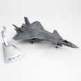 thumbnail image 2 of 1:48 J-20 Diecast Fighter Airplane Model for model kit for Living Room Decor Ornament Gift, 2 of 9