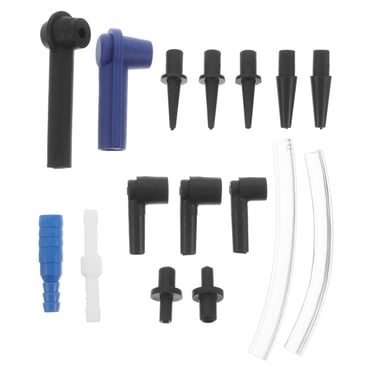 16pcs Brake Fluid Connector Kit Brake Fluid Exchange Tool Automotive Brake Adapter Set Brake Fluid Replacement Tool Brake Fluid Hose Fittings