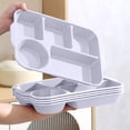 thumbnail image 4 of Yhmxh Divided Plates Tray Dinnerware For Dinner Restaurant Family Party And Kitchen Microwave Dishwasher Safe Kitchen Utensils Set Kitchen Essentials Home and Kitchen Kitchen Tools, 4 of 6