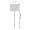 thumbnail image 2 of Garosa Plant Labels, Flower Label, 20PCS PVC Waterproof Durable Gardening Flower Plant Label Tags Garden Seed Stake Tool, 2 of 8