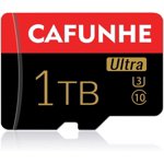 Micro SD Card 1024 Memory Card with Adapter 1T Micro Memory SD Cards for Camera(Class 10 High Speed) Memory Card for Phone Computer Game Console, Dash Cam, Camcorder