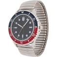 thumbnail image 2 of Montre George à argent bracelet extensible pour hommes, 2 of 2