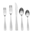 thumbnail image 1 of Mainstays 20 Piece Elisa Stainless Steel Flatware Set, Service for 4, 1 of 9