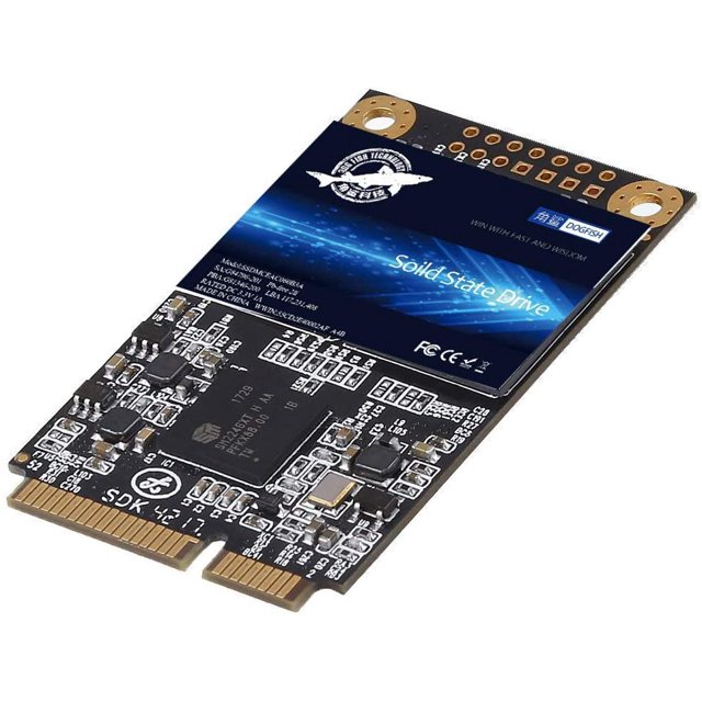 SSD mSATA 64GB Dogfish Internal Solid State Drive High Performance Hard Drive for Desktop Laptop SATA III 6Gb/s