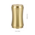 thumbnail image 4 of 1 Pce Boîte à Thé Scellée Simple en Cuivre Pot de Rangement Portable pour Feuilles de Thé Doré, 4 of 9