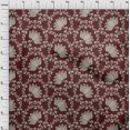 thumbnail image 4 of oneOone Cotton Flex Brown Fabric Asian Block Sewing Craft Projects Fabric Prints By Yard 40 Inch Wide, 4 of 4