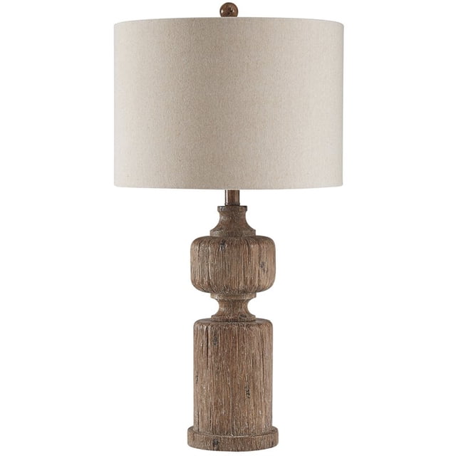Ashley Furniture Madelief Poly Table Lamp in Brown
