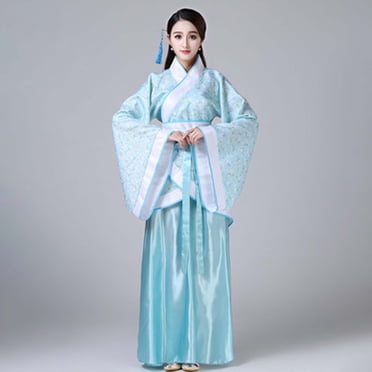 Tang Court for and Stage Performance with Elegant Style Traditional Dress for Show and Event