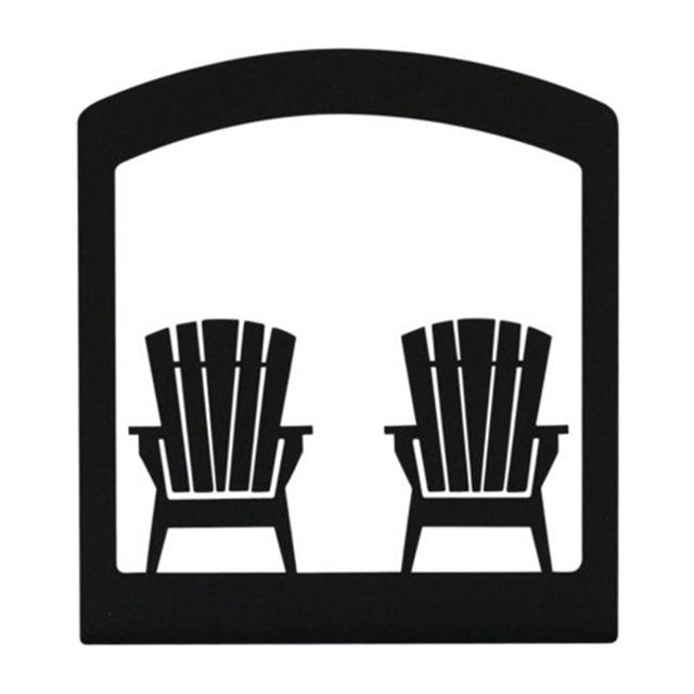 Village Wrought Iron NH-119 Porte-Serviettes de Chaises d'Adirondack