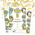 thumbnail image 2 of Darling Souvenir Multicolor Birthday Invitation Card Printable Elegant Fill or Write In Blank Party Invites 28 Pcs 5 x 7 Inches, 2 of 5