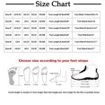 thumbnail image 4 of Leutsin Women Bowknot Beach Summer Slippers Platform Slope Heels Plus Size Shose, 4 of 5