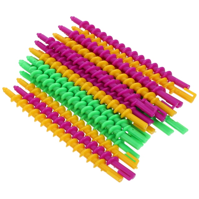 40 Pcs Tiges Permanentes de Bouclage en Spirale pour de Belles Boucles et Vagues