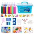 thumbnail image 1 of C Hydrogel Home Diy Kit For Kids With Multiple Molds And Color Bottles, Sensory Play Slime Making Activity, Creative Fun, 420Ml, 1 of 6