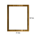 thumbnail image 3 of AMERTEER9x7 Wooden Picture Frame with Mat for Wall Mounting - Perfect for Displaying Photos  Certificates  and Artwork, 3 of 6