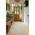 thumbnail image 3 of Rug Branch Liora 2' x 10' (2'3" x 10')  Grey/Beige Damask Indoor Runner Rug, Traditional, Medium Pile, Stain-Resistant Hallway Carpet - Entryway, Mudroom, Bedroom, and Kitchen, 3 of 8