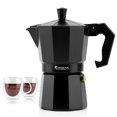 thumbnail image 1 of Rainbean Stainless Steel 6-Cup Stovetop Espresso Maker, 1 of 3