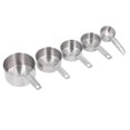 thumbnail image 4 of Metal Measuring Cup Set,5pcs Stackable Stainless Steel Stainless Steel Measuring Cup Set Kitchen Measuring Cup Set Professional Grade, 4 of 8