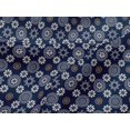 thumbnail image 5 of oneOone Viscose Jersey Navy Blue Fabric Block Craft Projects Decor Fabric Printed By The Yard 60 Inch Wide, 5 of 5