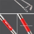 thumbnail image 2 of Snake Tongs Stainless Steel Heavy Duty Three Holes Locks Protection Garbage Clip Adjustment Dual Sides Anti-snkae Clips Type 11, 2 of 9