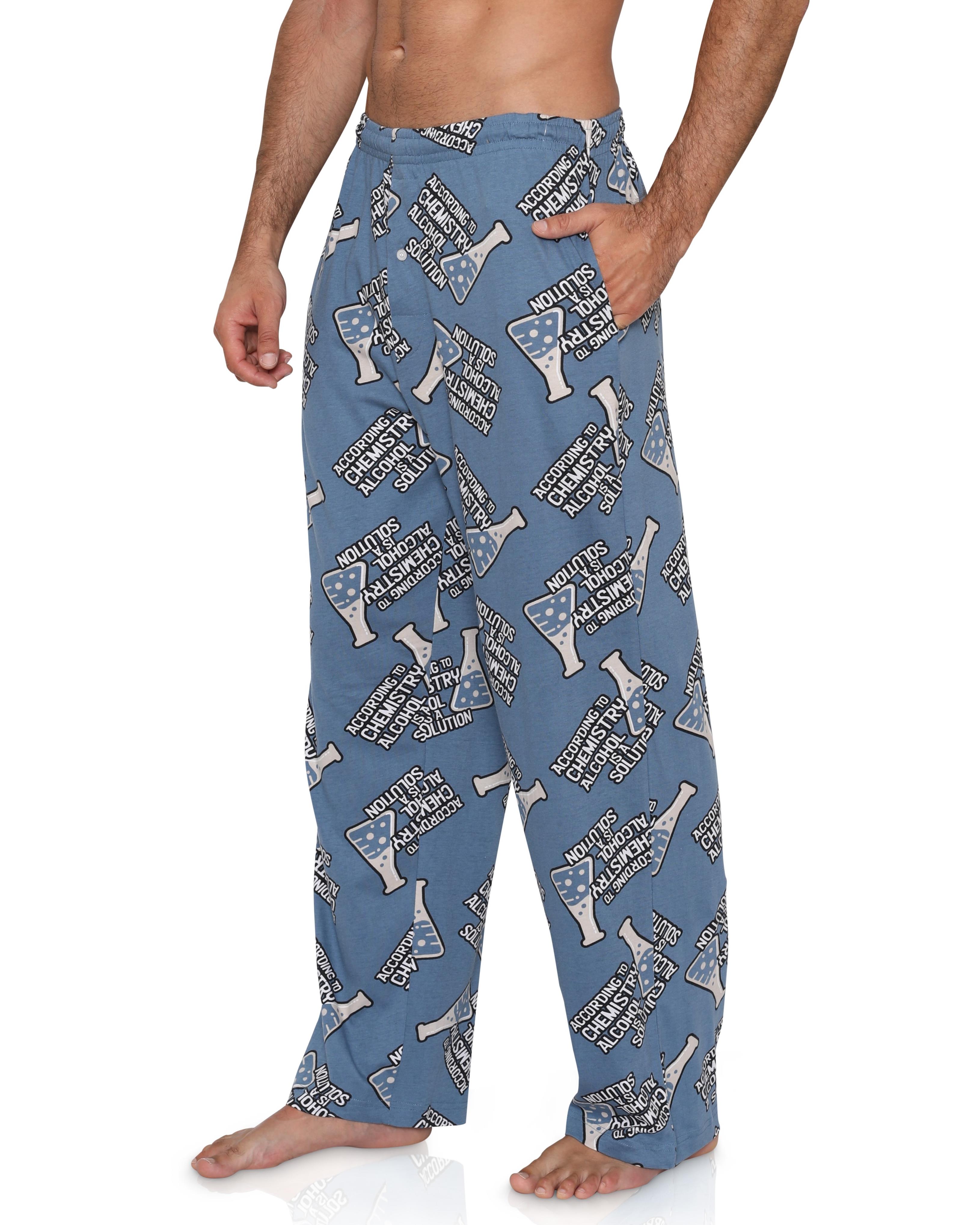 Pantalons de Détente Pyjama pour Hommes à Imprimés Amusants Boxeurs de Nuit