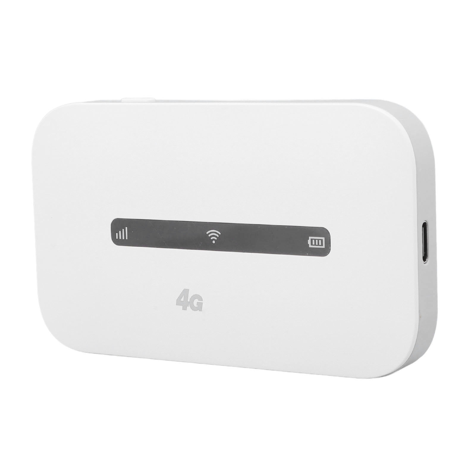 Pocket Router, Low Latency Mobile 4G Router 3000mAh Battery  for Smart Home Devices Asian Version FDD: 1.3.5.8 TDD: 38.39.40.41