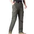 thumbnail image 1 of Birdeem Mens Outdoors Thick Straight-Leg Pants Mountain Climbing Multi-Pocket Overalls Trousers, 1 of 12