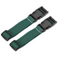 thumbnail image 1 of Unique Bargains Suitcase Belts with Quick Release Buckle Luggage Straps, Light Green 2 Pack, 1 of 5