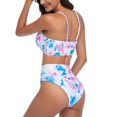thumbnail image 4 of Split Bikini, Polyester Elastic Bikini Bathing Suit  For Beach, 4 of 5