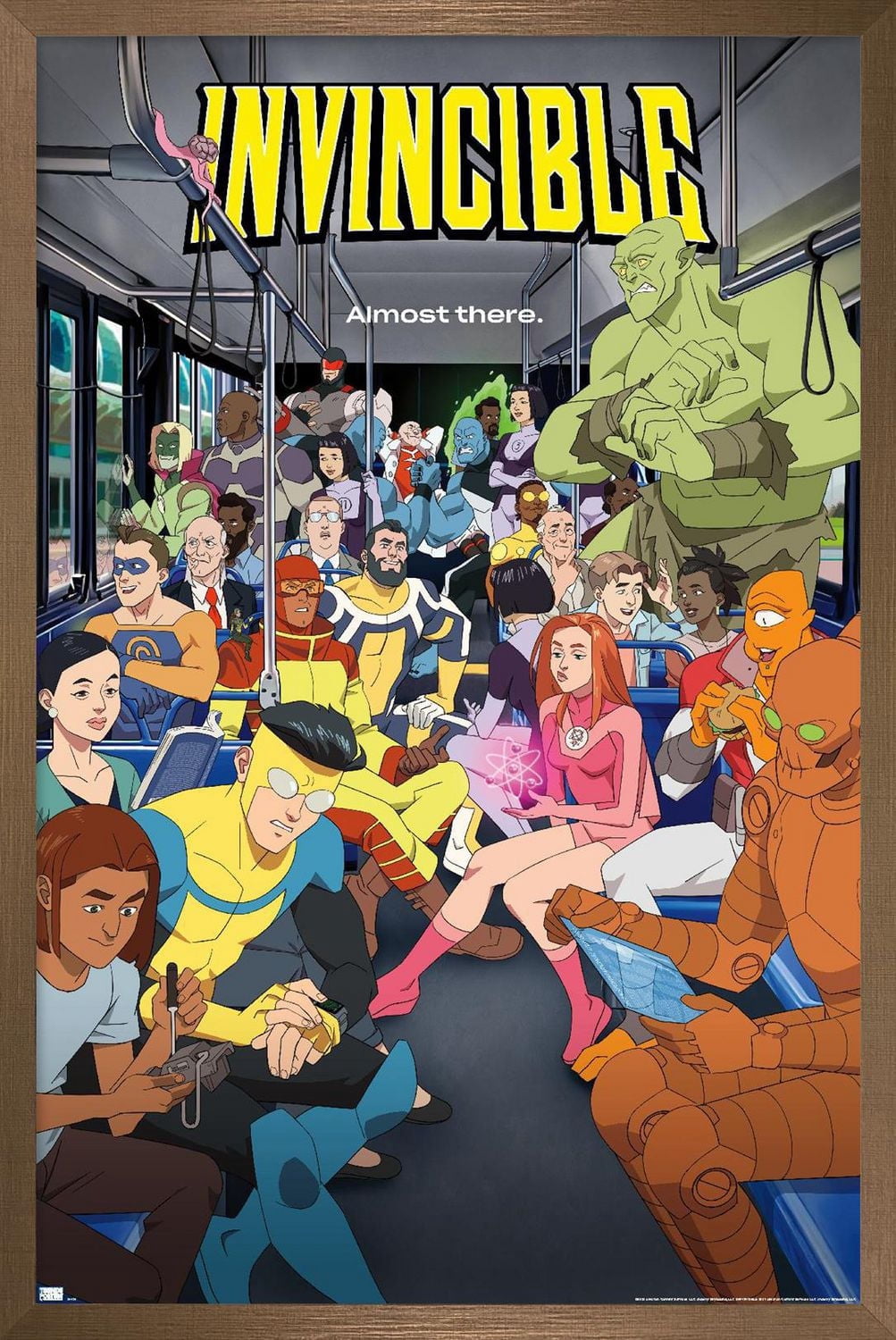 Invincible: Season 2 - Bus One Sheet Wall Poster