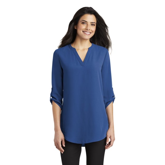 Port Authority Women's 3/4-Sleeve Tunic Blouse