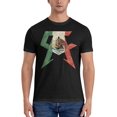 thumbnail image 3 of Canelo t-Shirts Musique Alvarez pour Hommes Été Coton Décontracté Col Rond Manches Courtes Unisexe Noir, 3 of 5
