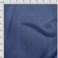 thumbnail image 3 of oneOone Silk Tabby Fabric Leaves & Floral Block Print Sewing Fabric BTY 42 Inch Wide, 3 of 4