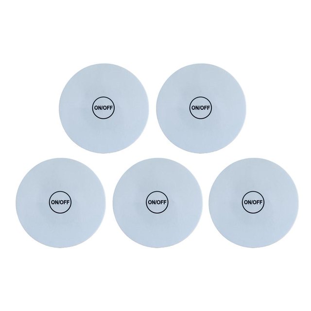 10/5Pcs Drink Coaster LED Light Up Bottle Mats Sticker Party B6 L Bar Fo F5H2