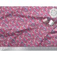 thumbnail image 2 of Soimoi Polyester Crepe Fabric Car Transport Print Fabric by The Yard 42 Inch Wide, 2 of 3