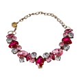 thumbnail image 2 of EGNMCR Adjustable Crystal Rhinestone Pet Necklace Bling Pet Jewelry For Small Medium Dogs Cats Wedding Party Holiday Pet Accessory Cute Gift For Pet Lovers Stone pets necklace, 2 of 6