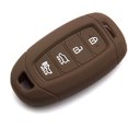 thumbnail image 2 of LIGHTKOREA 4 Button Silicone fob Remote Smart Key Case Protector Cover Accessories Compatible with Hyundai 2018 2019, 2 of 5